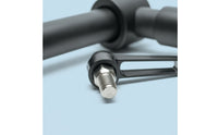 Easy to Install M10 Threaded Lever Knob Sturdy Metal Hardware for Gym Equipment
