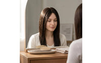 Natural-Looking Human Hair Crown Topper Concealed Base Clip-in Hair Topper Fuller Appearance Crown Hairpiece Lightweight