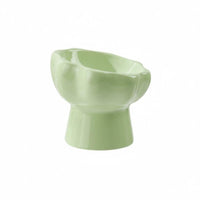 Anti-Tipping Elevated Cat Bowl Non-Slip Raised Cat Bowl Easy to Clean Elevated Food Dish Wide Mouth for Cats, Kittens, Small Dogs
