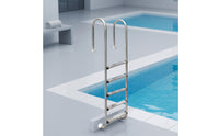 5-Step Pool Ladder Stainless Steel Pool Ladder with Handrails Resistant for Homeowners, Swimming Pools