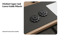 2 Pieces Rear Derailleur Pulley Wheels Lightweight Rear Derailleur Pulley Hard-Wearing Guide Wheel Set for Mountain Bikers, DIY Enthusiasts