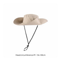 Wide Brim Sun Hat UPF 50+ Headwear Breathable for Camping, Anglers, Gardeners