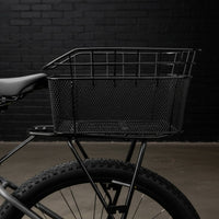 Rear Cycle Carrier Basket Multi Purpose Cycle Basket with Net for Commuters, Commuting