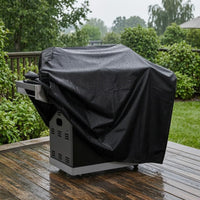 Barbecue Grill Cover Tailored Outdoor Grill Cover Black Weather Protector for Outdoor Use