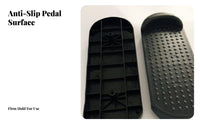 2 Pieces Easy Installation Stepper Foot Pedal Non-Slip Surface Replacement Stepper Pedal Nonslip for Home Gym