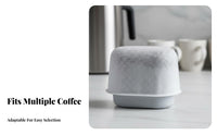 Removes Limescale Espresso Machine Water Filter Multi-Layer Filtration Replacement Coffee Filter Food-Grade Materials Charcoal Water Purifier Pod Safe for Home Baristas, Cafes, Office Breakroom