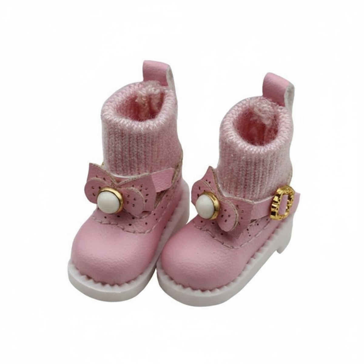 OB11 Doll Boots Buckle Strap BJD Doll Boots Handmade