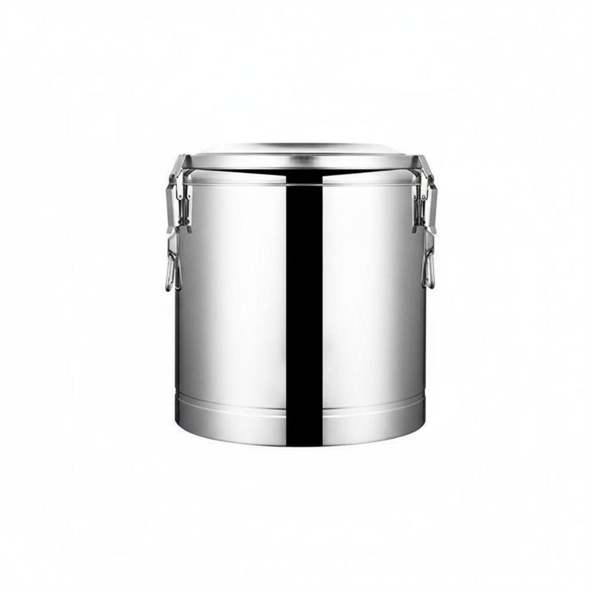 Stainless Steel Insulated Barrel Long-Lasting Construction Hot and Cold Soup Container Insulated Beverage Dispenser Comfortable
