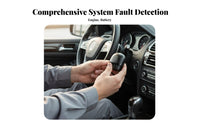 Real-Time Data Bluetooth OBD2 Scanner Plug and Play OBD2 Scanner Easy to Use Engine Fault Code Reader No Battery Needed for DIY Mechanics, Auto Enthusiasts, Beginners, Home Garage, Roadside Emergencies, Driveway