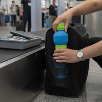 Foldable Silicone Water Bottle for Outdoor Sports, Portable and Creative Design