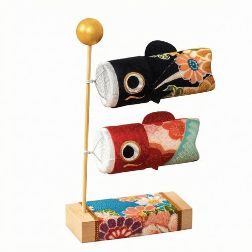 Japanese Carp Streamer Handcrafted Carp Windsock Piscine Keepsake-Shaped Windsock