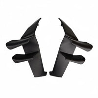 PETG Motorcycle Winglet Heat-Resistant Plastic Motorcycle Side Airflow Fin Sporty Look Side Winglet for Racing, Track