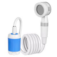 Portable Electric Shower IPX7 Waterproof Outdoor Camping Shower 2 Speed Water Stream Bathing Supplies for Campers, Hikers, Dormitory, Beach