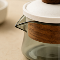 Ceramic Tea Set, Quick Brew Teapot Set, 180ml, Tea Set, Travel, Portable, Includes Storage Case