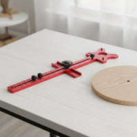 Router Circle Cutting Jig Adjustable Woodworking Jig with Guide Rail Tool Precision Multifunctional for Woodworkers, Workshops