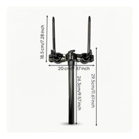 Secure Drum Rack Pipe Clamp Stable Drum Rack Clamp Long-Lasting Hardware Heavy-Duty for Studio, Stage