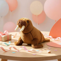 Walrus Stuffed Toy Soft Walrus Stuffed Animal Realistic High Quality for Children, Playroom, Bedroom