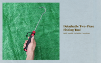 Multifunction Grappling Hook, Foam Handle, Outdoor Use