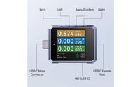 Fast Power Standard Meter 20-Bit High Precision USB-C Tester Cable Identifier Cable Test Testing Equipment for Engineers, Technicians