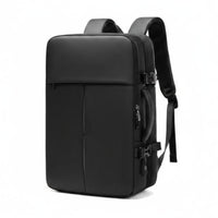 Business Backpack Multi Compartment Laptop Backpack Clean Contemporary Design Computer Bag for Men, Office