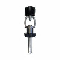 Diving Tank Sound Dampener Impact-Resistant Resistant DIN to Yoke Adapter Thickened Body Dive Gear for Divers
