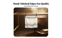 White Handkerchief Colorful Dyeing Prepared White Textile Squares Washable Blank Dyeing Cloth for Kids, School Projects, Art Class, Home Decoration