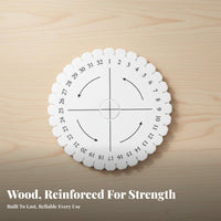 Wooden Weaving Jig Solid Wood Wooden Weaving Frame Sturdy Bracelet Making Jig for DIY Enthusiasts, Beginners