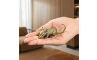 Brass Figurine Small Figurine Compact Metal Craft for Desk