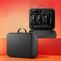 Hard Sided Case with Handle Sheltering Accessory Organizer with Zipper Compact Zipper Case for Travel, Commuting