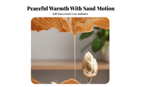 Chinese Design Sand Art Landscape Ornament Creative Housewarming Gift Moving Sand Art Picture Relaxing and Calming Lotus Bird Sand Art Decor