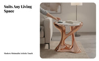 Small Occasional Table mug-likeLike Base Shaped Statue Table Sculptural Design Modern design for Interior Designers, Hallway
