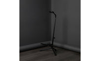 Portable Folding Guitar Stand Padded Tripod Guitar Stand Compact Universal for Guitarists, Beginners