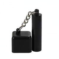 Wear-Resistant 2 in 1 Chalk Holder Anti-Slip Cue Tip Scuffer Tool Portable Pool Cue Tip Pricker for Game Room