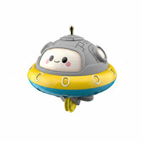 Shockproof Resistant UFO Unicycle Toy Multiple Play Modes Gyroscopic Balancing Robot for Children
