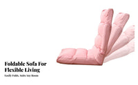 Adjustable spinerest Floor seat Foldable Design Padded spinerest Seat with Armrests Nursing supportive Lounge Recliner for Bay opening, Nursery, Bedroom