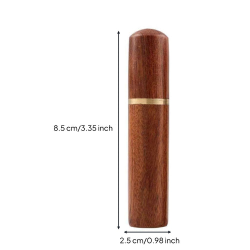 0.35 Mm WDT Tool with Stand Wooden Espresso Needle Distributor Handheld Espresso Stirrer with Stand Compact for Baristas