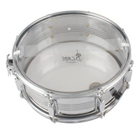 14-Inch Snare Drum with Strap Metal Snare Drum with Drumsticks Portable Percussion Instrument Adjustable for Beginners, Students, Rehearsals