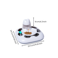 Cat Game Machine Random Movement Electronic Pet Treat Dispenser for Dogs