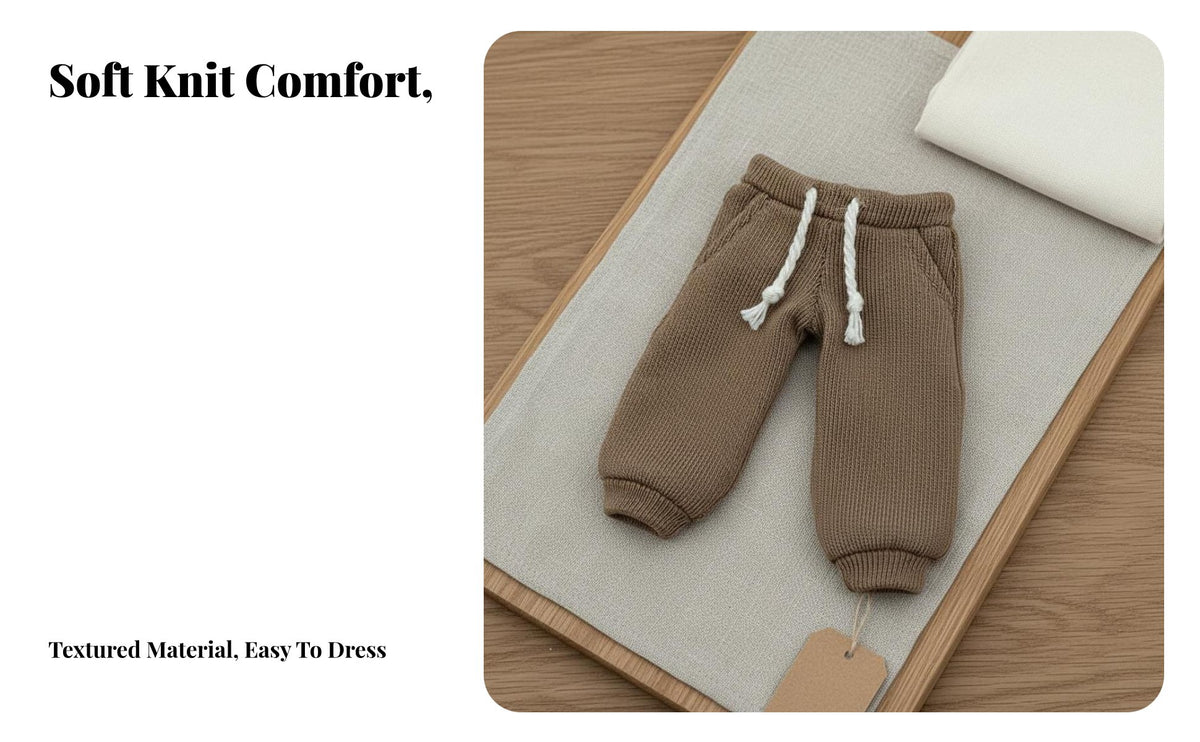 For OB11 Doll Joggers Drawstring Waist 1/12 Pants Finely Stitched 1/12 Doll Outfit