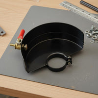 Dustproof Angle Grinder Slotting Guard Multi-Blade Protection Water-Fed Dust Cover Wall Chaser Hood for Electricians, Renovation