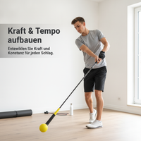 Golf Swing Trainer Stick Silicone Warm-up Strength Training Aid