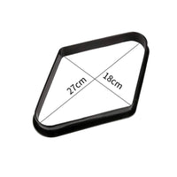Diamond Billiard Rack Open-Frame Nine-Pocket Billiard Rack Consistent Ball Holder for Home Tables