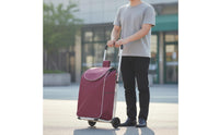 Shopping Trolley Replacement Bag Thickened Material Oxford Cloth Trolley Bag Large Capacity Folding Cart Liner for Seniors, Farmers Market, Laundry
