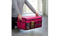 Car Trunk Organizer with Lid Large Capacity Car Trunk Organizer Portable