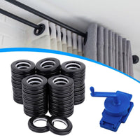 Curtain Fastener Punching Tool with Rings Handheld Grommet Tool Kit Easy to Use Rings for Crafters