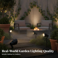 Outdoor Garden Lighting Unit Saving Garden Tree Uplight Aluminum Body LED Landscape Garden Lamp for Patio, Pathway