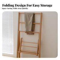Bedside Garment Stand Space-Saving Clothing Organizer Multi-Functional for Bedroom