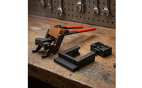 Engine Cylinder Part Eccentric Shaft Clamp Tool Black and Orange Eccentric Shaft Clamp Tool Tempered Steel Cylinder Part Spring Compressor