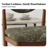 Sturdy Wood Frame Yspine Armchair French influenced Design Dining Chair mid-centuryera Modern and aesthetic Indoor Furniture Ergonomic arcd spine supportrest for Small Apartment Residents, Interior Designers, Home Office, Kitchen, Living Room, Restaurant