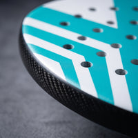 Beach Tennis Paddle Soft Grip Beach Tennis Racket Paddle with Carbon Fiber Face Non-Slip Carbon Fiber Racket Sweat-Resistant